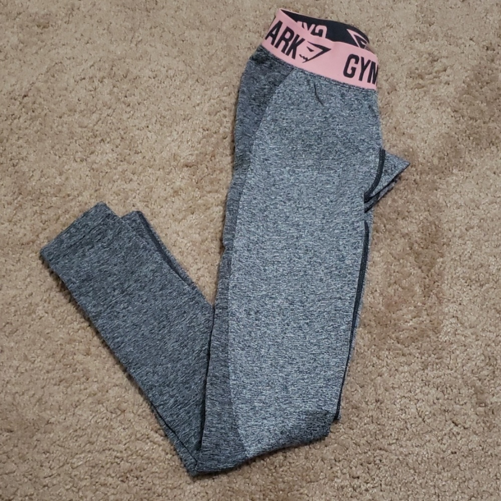 New Pink and grey flex leggings